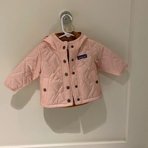Patagonia Baby Diamond Quilt Hoody 3-6M NWT